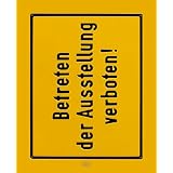 Timm Ulrichs: Betreten der Ausstellung verboten. Werke von 1960-2010von "Timm Ulrichs"