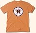 Houston Astros Retro Baseball Logo T-Shirt by Red Jacket (Medium)