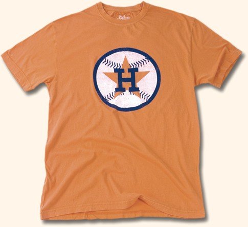Houstan Astros Retro Baseball Logo T-Shirt by Red Jacket Size XXL