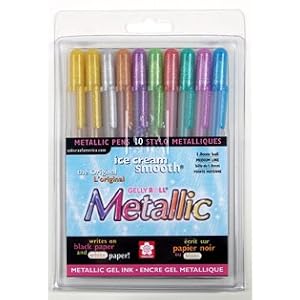 Sakura-Gelly-Roll-Metallic-Medium-Point-Pen-Set-10-Pack