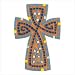 Earthernware Mosaic Cross - Style 38260
