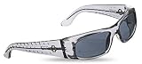 Spy MC Mens Sunglasses - Clear Smoke Frame - Grey Lens by Spy