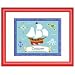Pirates Red Personalized Print