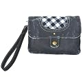 Mossimo&reg; Gingham Wristlet - Blue