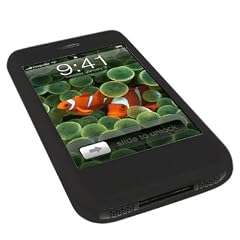 Schutzh�lle aus schwarzem Silikon f�r Apple iPhone 2G - passgenau / optimaler Kantenschutz
