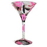 Lolita Lipstick cocktail glass