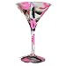 Lolita Lipstick cocktail glass