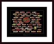 Art Poster Wood Framed Print - Collection 15 - Artist: unknown- Poster Size: 18 X 24