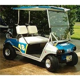 Jimmie Johnson Golf Cart Racing Decal Kit
