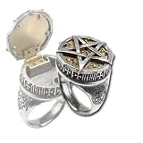 Thaumaturgic Principle Planet Pentagram Poison Gothic Ring Size 7