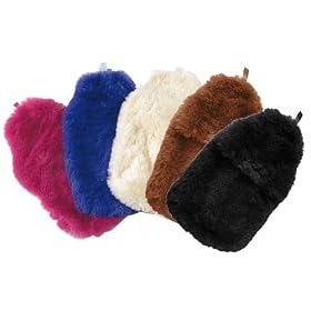 Cassandra Soft Fur Hot Water Bottle & Cover Set - Colours May Vary