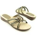 EASY SPIRIT Kailey Silver Sandals Shoes Womens Size 9