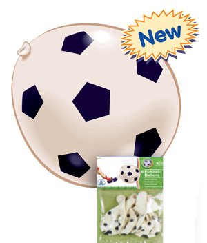 Childrens Toyshop  Spielwaren : Luftballon, Motiv Fußball. Packung a 8 Stück