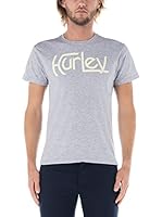 Nike Hurley Camiseta Manga Corta Original (Gris Jaspeado)