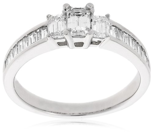 14k White Gold Diamond Bridal Ring (1 cttw, G-H Color, SI2 Clarity)