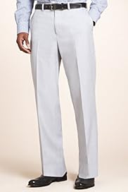 Crease Resistant Flat Front Trousers