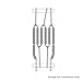 OSRAM CYX 2000w 120v G38 Mogul Halogen light Bulb