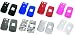 Snap-on Cover Hard Case Cell Phone Protector for Pantech Breeze C520 (Choose from Black, Blue, Red, Hot Pink, Carbon Fiber, Zebra, Clear, Smoke)