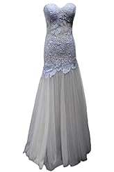 Sexy Sweetheart Lace Mermaid Chiffon/Organza Prom Dress 