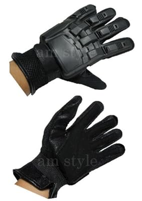 プロテクト タクティカル フルフィンガー グローブ サバゲー サバイバルゲーム 装備 BMX バイク 自転車 用品 手袋 SWAT Lサイズ