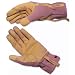 Kinco 2004W KincoPro Synthetic Leather Women's Glove with Stretchable Purple Back, Work, Medium, Tan (Pack of 6 Pairs)