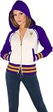 Touch by Alyssa Milano Minnesota Vikings Women's Home Game Zip Hooded Sweatshirt, XXX-Large