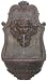 Lucca Fountain - Rust Effect - Inc GB P & P