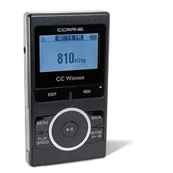 CC Witness 2GB Digital Recorder/MP3 players with AM/FM