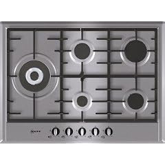 NEFF TS 2576 N 70cm Edelstahl Gas Kochfeld T25S76N0