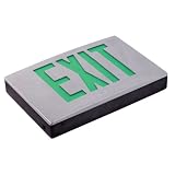 LED - Die Cast Aluminum Exit Sign - AC Only (No Battery) - Exitronix G400U-LB-BL