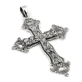 Large Vintage Cross Pendant