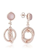 Perlaviva Pendientes Mother Of Pearl Drop Rosado / Rosa