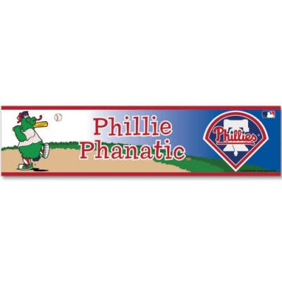 PHILADELPHIA PHILLIES OFFICIAL LOGO BUMPER STICKER
