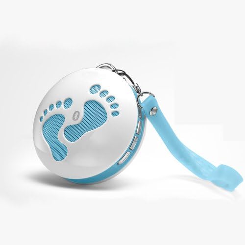 Keisound® SALY-Bluetooth Wireless Speaker with TF card MP3 player (16G Supported) and FM Radio - (White/Blue)