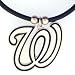 Washington Nationals Logo Pendant Necklace - MLB Baseball Fan Shop Sports Team Merchandise