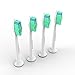 SoniShare New Replacement Toothbrush Heads for Philips Sonicare ProResults HX6013/HX6014, 4 Pack [8, 12, 20 Packs Available]