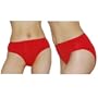 2 Pack: Womens comfort fit Timor cotton brief panties. Very comfortable yet sexy underwear with lined crotch and elastic waistband. (Size: M)