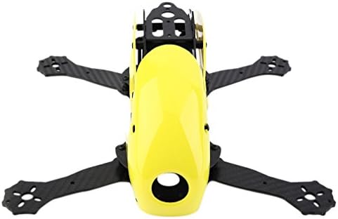 DigRepair Robocat 270mm 4-Axes Carbon Fiber FPV-Racing Mini Quadcopter Frame Kit Yellow