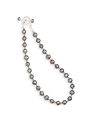 16" Peacock Cultured Freshwater Pearl Toggle Necklace