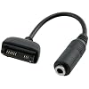 Eforcity 3.5mm Stereo Headset / Speaker Adaptor for Nokia: E50 / E60 / E61 / E61i / E65 / E70 / N70 / N71 / N72 / N73 / N75 / N80 / N80 ie / N90 / N93 / 3230 / 3250 / 5140 / 5140i / 6020 / 6021 / 6070 / 6101 / 6102 / 6102i / 6103 / 6125 / 6136 / 6155i / 6