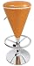 Lumisource Sugar cone BS-CONE-O Metallic Orange Bar Stool