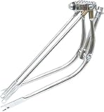 DUO Bicycle Parts 26" Beach Cruiser Spring Front Fork - Chrome