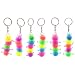 Multicoloured Caterpillar Key Ring_s-1