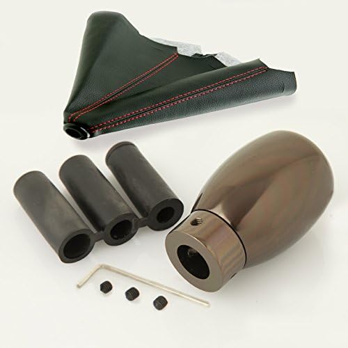 SN#100000000759-0763-220 For Mercedes-Benz Aluminum Manual Stick Shift Knob Combo