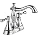 Delta Faucet Cassidy Centerset Bathroom Faucet Chrome, Bathroom Sink Faucet, Metal Drain Assembly, Chrome 2597LF-MPU