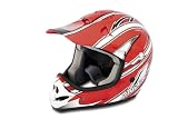 Raider MX-3 Red Small Youth Off-Road Helmet