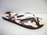 Kustom Flip Flops Butterfly chocolate - fällt etwas kleiner aus