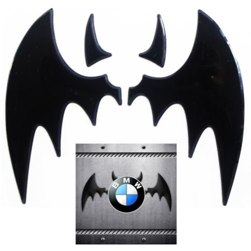 CarCare Cute Fashion DIY Devil Decal Batman Car Sticker Emblem Bat Symbol For Toyota BMW VW Volkswagen Ford Buick Porsche