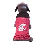 NCAA Washington State Cougars All Weather Resistant Protective Dog Outerwear, XX-Large
