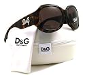 D&G DOLCE&GABBANA D&G SUNGLASSES 8045 B 8045B HAVANA 502/73